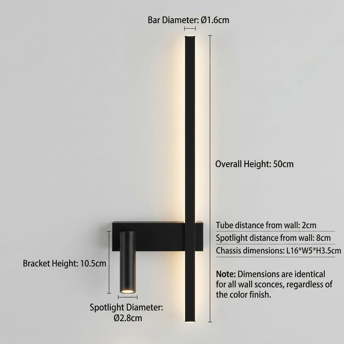 Galaxy Lightning WALL LAMP | MIZAR