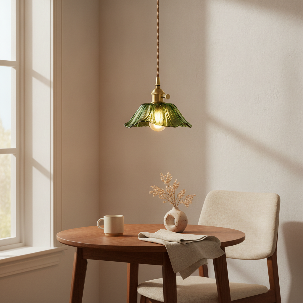Galaxy Lightning ASTER pendant Small in breakfast nook lifestyle