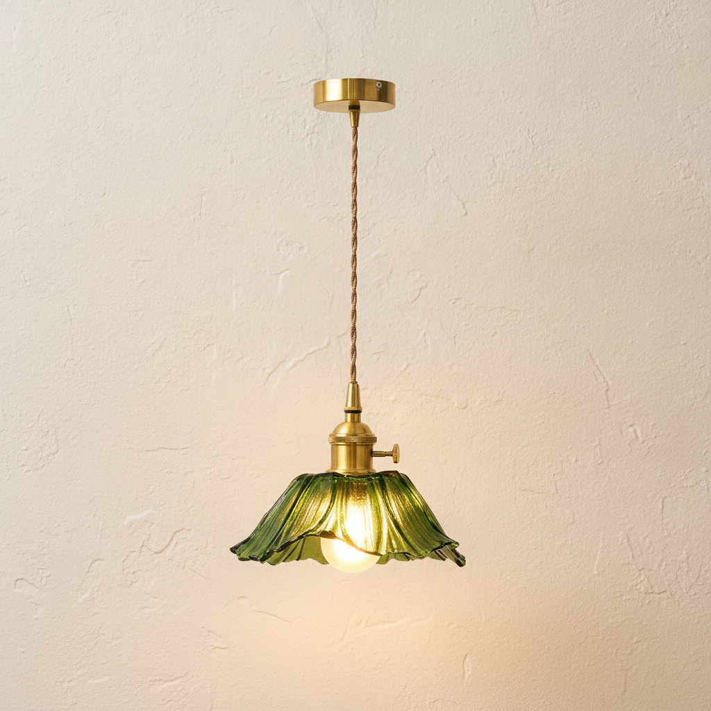 Galaxy Lightning ASTER pendant Small (18 cm) / Green
