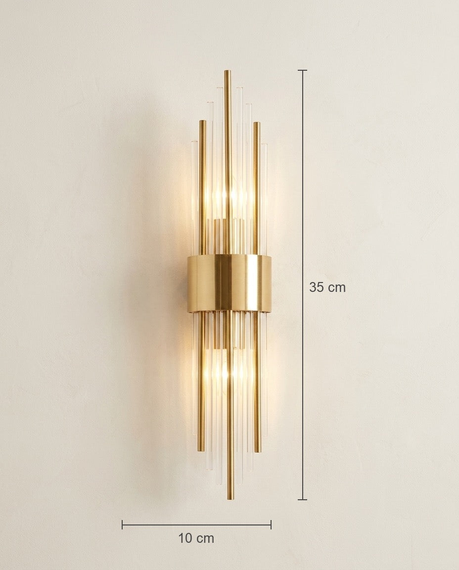 WALL LAMP REGULUS on white plaster